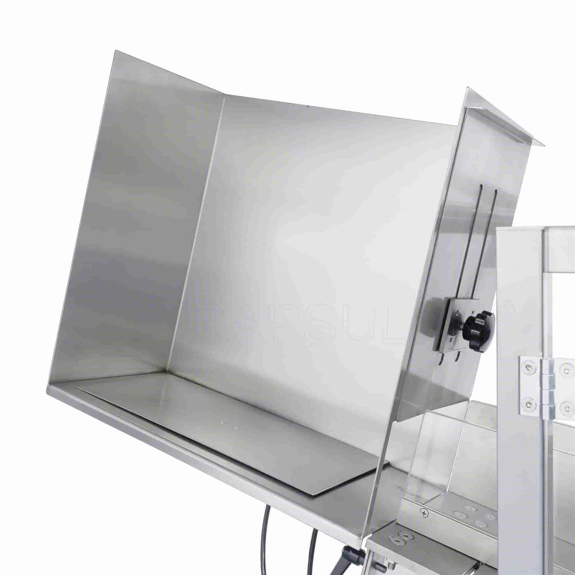 tube filler hopper